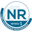 Logo du Label Numérique Responsable (niveau 1)